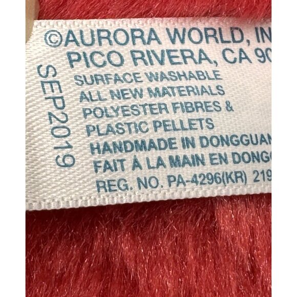 Aurora Grinch Santa Plush Stuffed Animal Toy 15 inch 15900 2018 Christmas - Picture 7 of 8